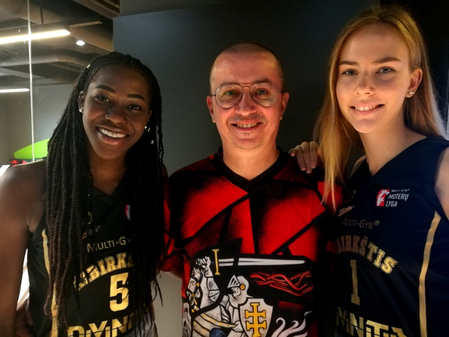 Morgan Pullins, Aleksandras Pogrebnojus ir Miglė Purlytė Morgan Pullins, Aleksandras Pogrebnojus ir Miglė Purlytė