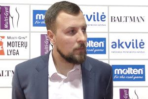 V. Stanišauskas: „Tikiuosi, kad tai bus geras impulsas tolimesnėms rungtynėms“