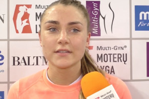 K. Serkevičiūtė: „Man tai buvo svarbiausios karjeros rungtynės“