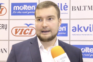 R. Kondratavičius: „Norėjome, kad rezultatas būtų teigiamas, bet dar tik sezono pradžia“