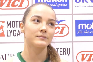 K. Kazočiūnaitė: „Svarbiausia buvo nusiteikimas ir nenusileisti varžovėms energija“