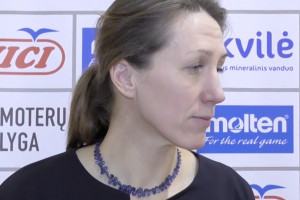 J. Štreimikytė-Virbickienė: „Galiu komandą pagirti už du kėlinius“