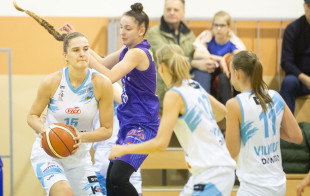 Klaipėdietes sutriuškinusios „Kibirkštis-MRU“ išlieka nepralaimėjusios