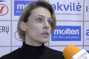 A. Gabalytė: „Mus gelbėjo atkovoti kamuoliai“