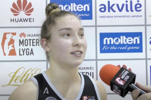 J. Miknaitė: „Kvietimas į moterų rinktinę suteikia daug pasitikėjimo“