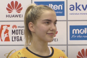 J. Oficerovaitė: „Labai smagu žaisti tokioje komandoje“