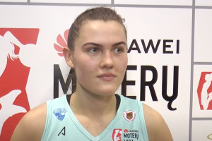 L. Tamutytė: „Nebėra jokių sentimentų žaidžiant su „Šiauliais“