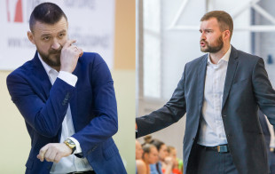 Prieš Karalienės taurės finalą – „Kibirkšties-MRU“ ir „Aisčių-LSMU“ trenerių psichologiniai žaidimai