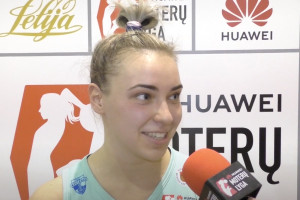 D. Donskichytė: „Kibirkšties-MRU“ komanda – tikrai gera, bet gal mes irgi neblogos?“