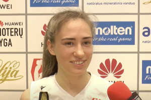 D. Paliulytė: „Kai merginos pasakė, kad įmečiau 6 tritaškius, negalėjau patikėti“