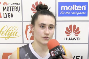 A. Zdanevičiūtė: „Nuo kitų metų žaisiu pirmo numerio pozicijoje“