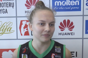 D. Žukaitė: „Tikėkimės trečiadienį uždarysime sezoną“