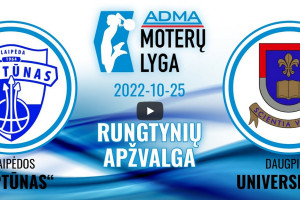 Rungtynių apžvalga: Klaipėdos „Neptūnas“ – Daugpilio universitetas