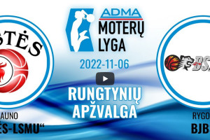 Apžvalga: Kauno „Aistės-LSMU“ – Rygos BJBS