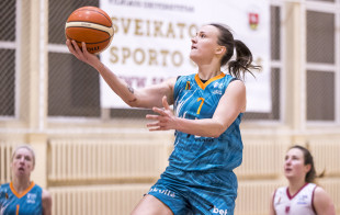 Vilnietės iškovojo penktą pergalę paeiliui