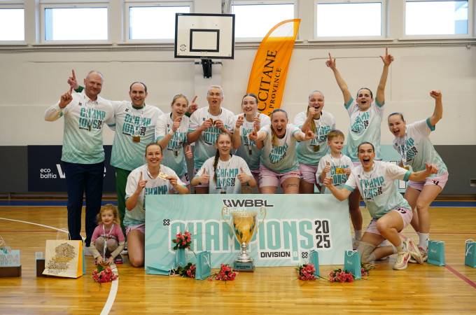 Neįtikėtinai pratęsimą išplėšusios panevėžietės tapo „BioSil-WBBL“ B div. čempionėmis