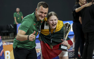Auksinės U16 rinktinės strategas: „Anksčiau tokių emocijų nesu patyręs“