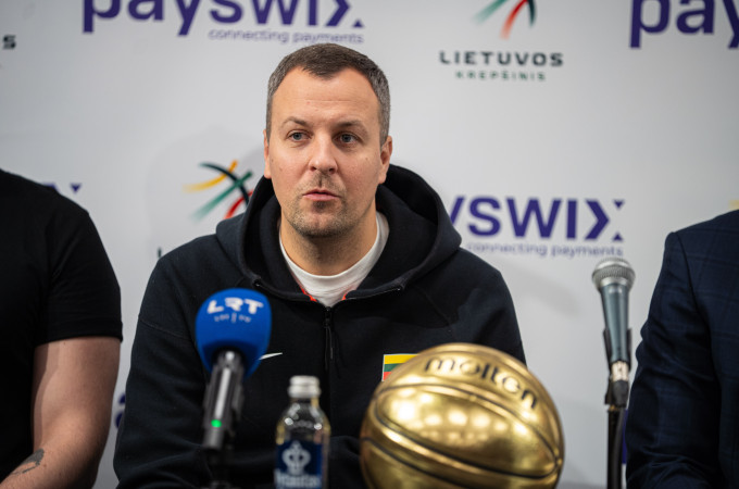 Moterų rinktinės strategas – apie nudžiuginusį skambutį Jocytei ir nepakviestas žaidėjas