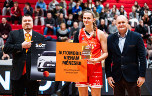 „Open Smart Way MLKL” lapkričio MVP tapusi Ūsė „Kibirkščiai-TOKS” iškėlė aiškų tikslą