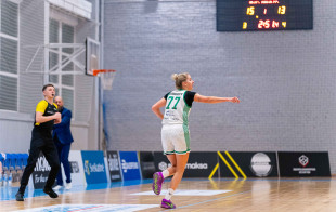 Savostaitės dvigubas dublis padėjo „Aistės-LSMU“ atsitiesti namuose