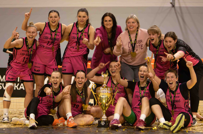 Druskininkuose darsyk B diviziono čempione tapo finale dominavusi „LSU-Kauno“ ekipa